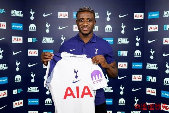 OD：热刺伤员身价惊人，库杜斯居首