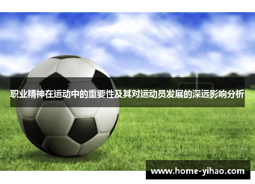 职业精神在运动中的重要性及其对运动员发展的深远影响分析